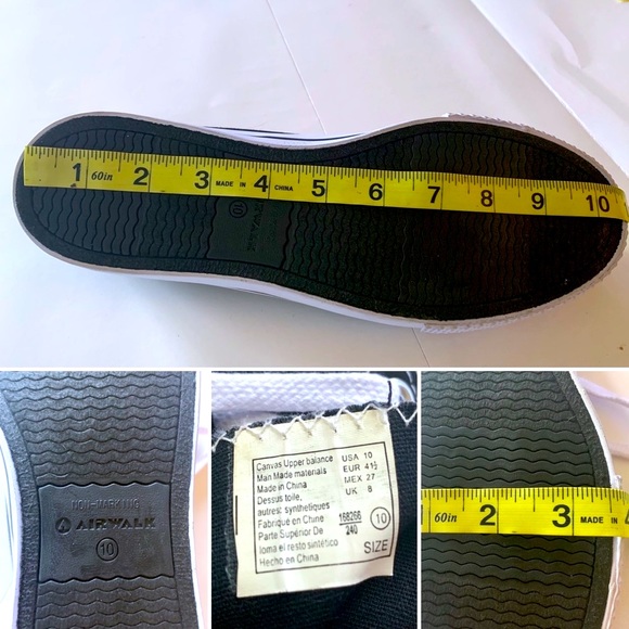 Airwalk Legacee Lace Up Canvas Sneakers - Picture 12 of 13